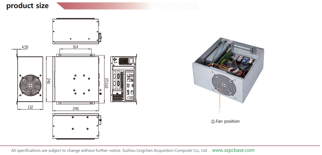 IBX-501F Wall-mounted industrial case  第2张